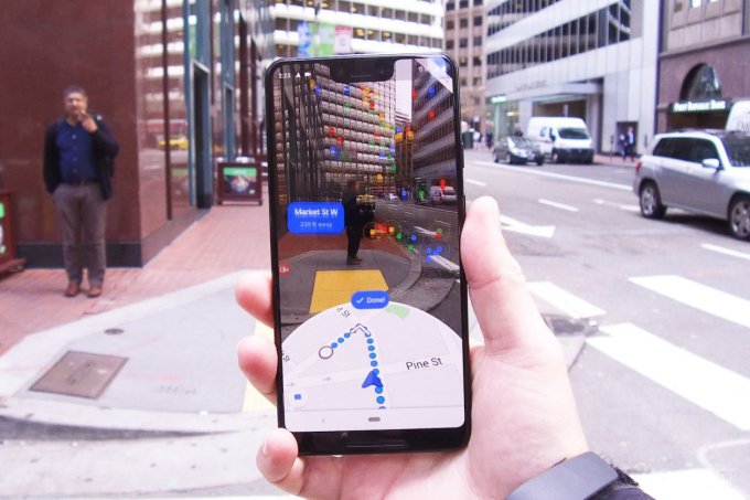 Навигация по картам Google станет удобнее с новым AR-режимом (5 фото + видео)