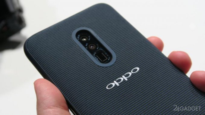 Смартфон Oppo с 10-ти кратным увеличением и поддержкой 5G (4 фото + видео)