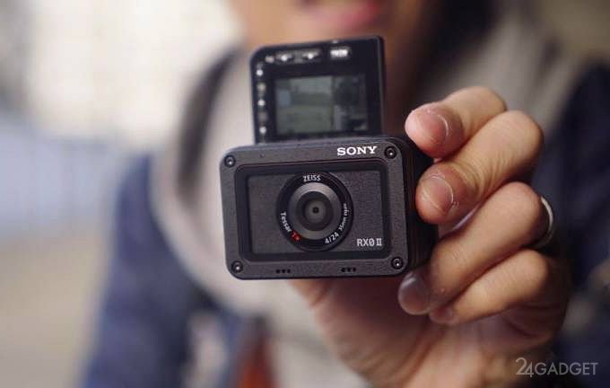 Оригинальная экшн-камера Sony RX0 II с откидным экраном (13 фото + видео)
