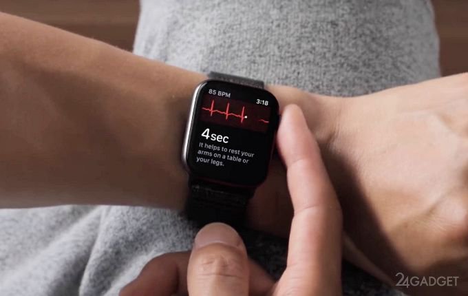 У европейцев появилась функция ЭКГ в Apple Watch (3 фото)