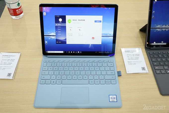 Huawei MateBook E — гибридный ноутбук на Windows 10 и Snapdragon 850 (7 фото + видео)