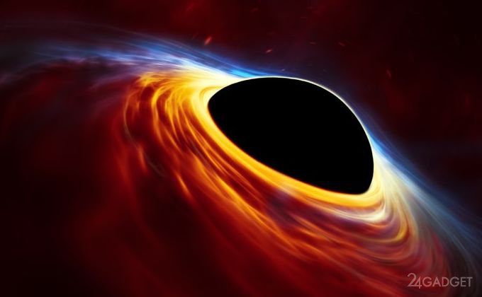 НАСА показало наглядное сравнение размеров чёрных дыр / Хабр