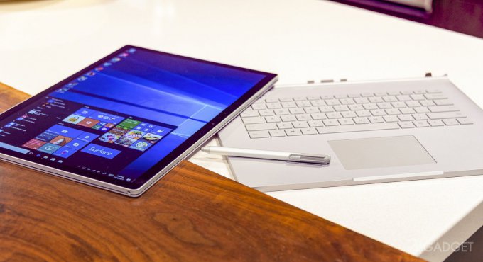 Microsoft обновила гибридный ноутбук Surface Book 2 (4 фото)