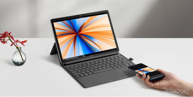 Huawei MateBook E — гибридный ноутбук на Windows 10 и Snapdragon 850 (7 фото + видео)
