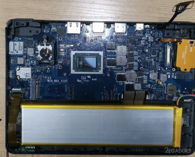 GPD Win Max – карманный ноутбук-приставка на процессоре Ryzen (4 фото)