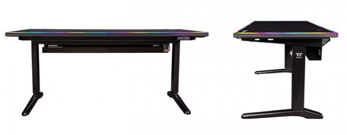Level 20 RGB Battlestation: геймерский моторизованный стол с RGB (5 фото + видео)