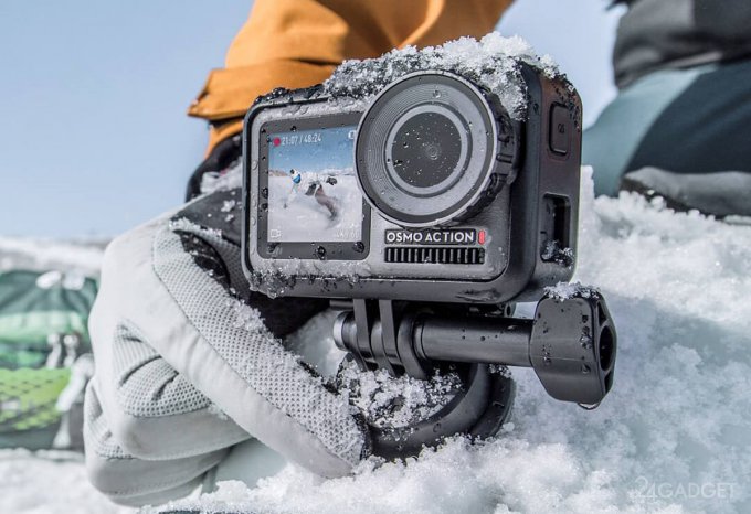 Osmo Action – первая экшн-камера от DJI и конкурент GoPro (11 фото + видео)