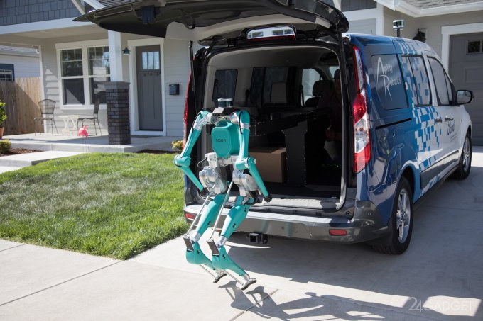 Роботизированной службе доставки от Ford люди не нужны (7 фото + видео)