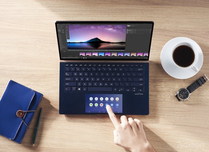 Ноутбуки ASUS ZenBook и VivoBook получили дополнительный экран (10 фото + 2 видео)