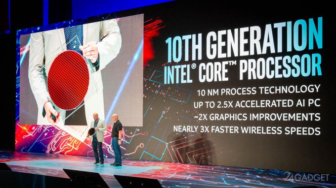 Intel анонсировала 10-нм процессоры для ноутбуков (5 фото)