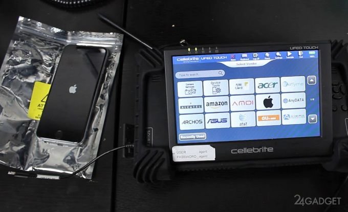 Представлено новое устройство для взлома iPhone правоохранителями (3 фото)