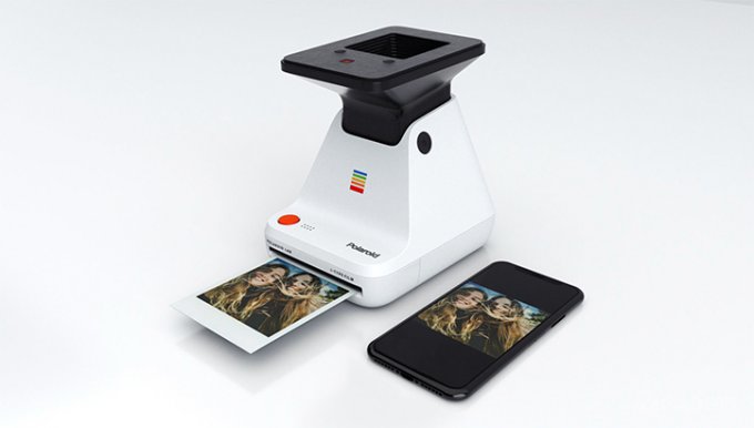 Принтер Polaroid Lab для друку фото з дисплея смартфона