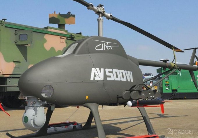 Китай представив безпілотний вертоліт озброєний ракетами (3 фото)