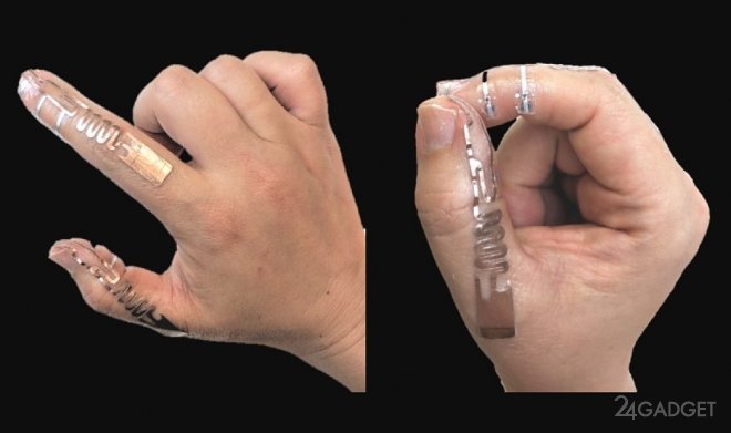 Электронная татуировка Tip-Tap для управления компьютером кончиками пальцев (видео)