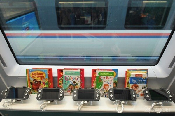 Российские пассажирские поезда оснастят Nintendo Switch Lite