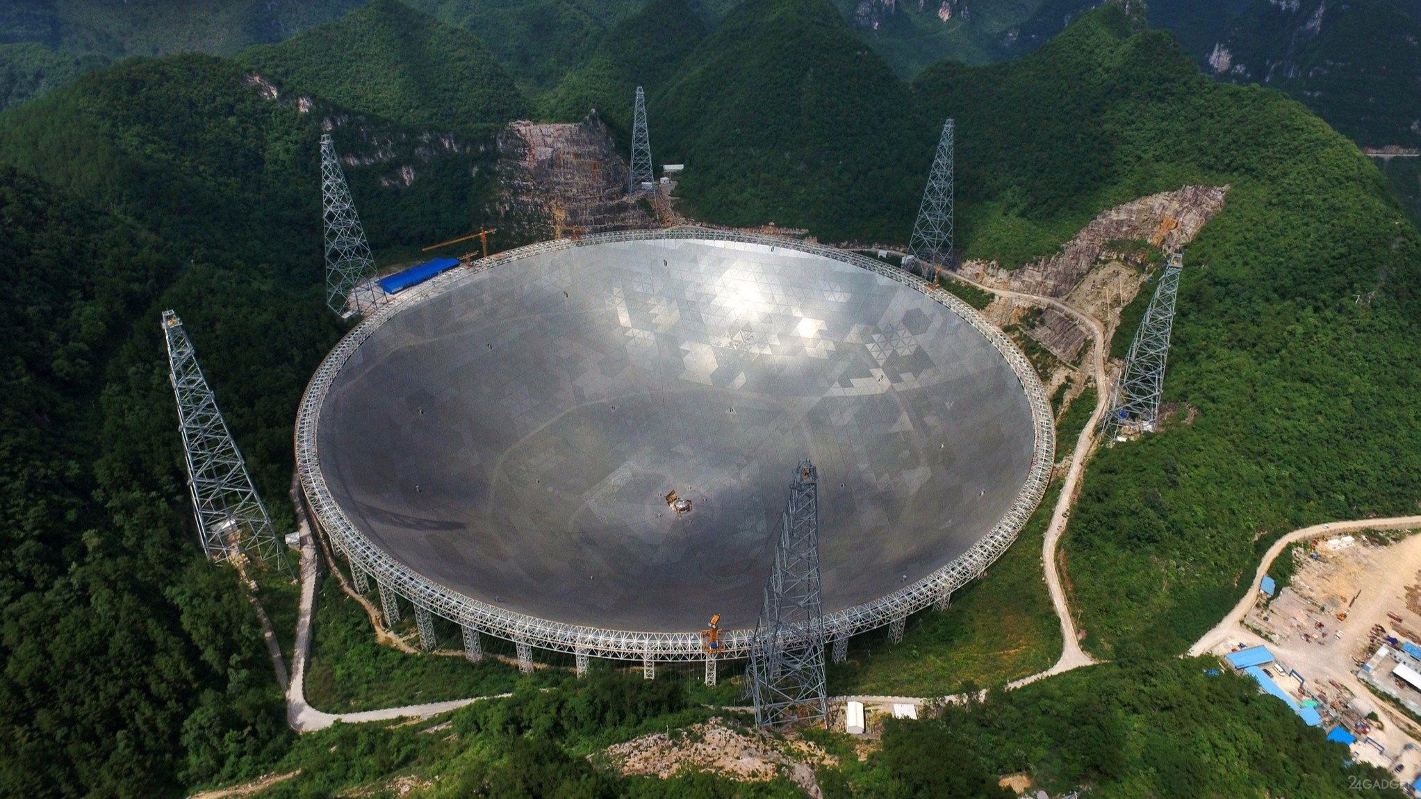 Самый большой телескоп в мире находится. Аресибо телескоп. Китайский телескоп самый большой в мире. Самый большой радиотелескоп в мире. Телескоп в Китае самый большой.