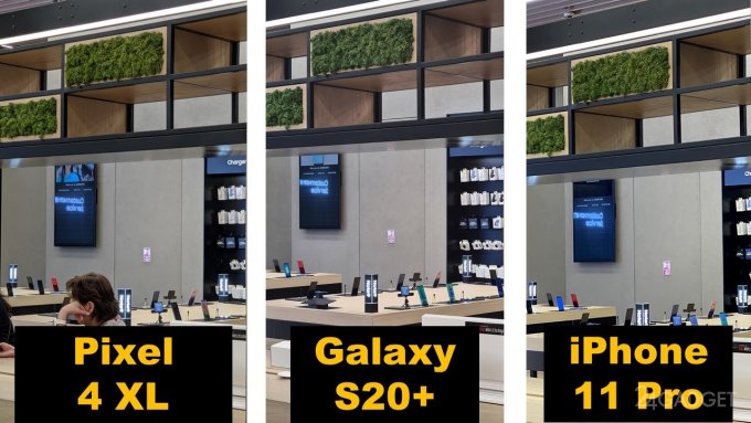 Можливості камери Samsung Galaxy S20+ порівняли з Pixel 4 і iPhone 11 Pro (9 фото + відео)