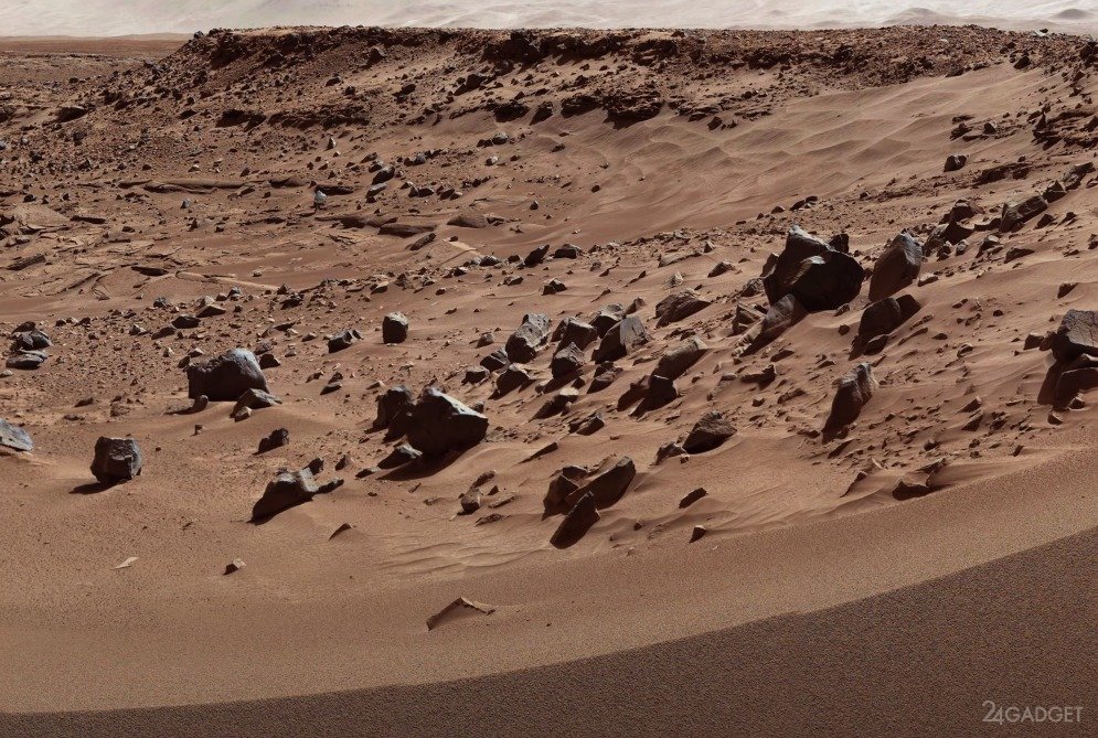 Марсоход Curiosity вместе с эстонским дизайнером создали интерактивную панораму Марса (ФОТО)