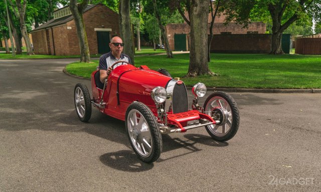 Представлен детский электромобиль Bugatti за 35 000 долларов (видео)
