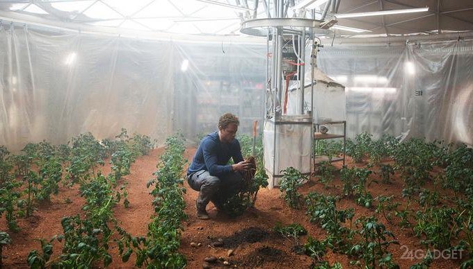 Создана модель марсианского грунта для проверки возможности выращивать растения на Марсе