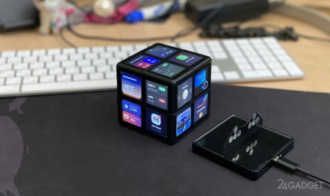 Игровая платформа WowCube гибрид геймерской консоли и кубика Рубика (видео)