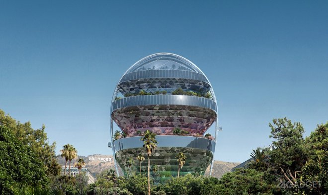 В Голливуде построят «зеленую офисную башню» (2 фото)