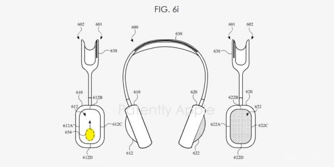 Обнародован патент, свидетельствующий, что Apple работает над следующим поколением AirPods Max