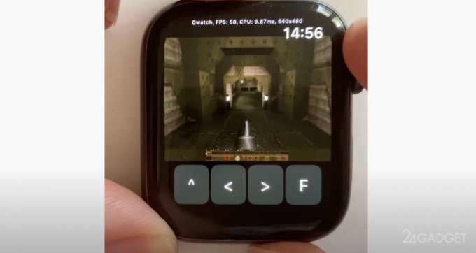 Quake запустили на умных часах Apple Watch (видео)