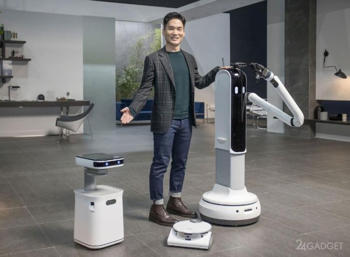 Робот-помощник по дому от компании Samsung