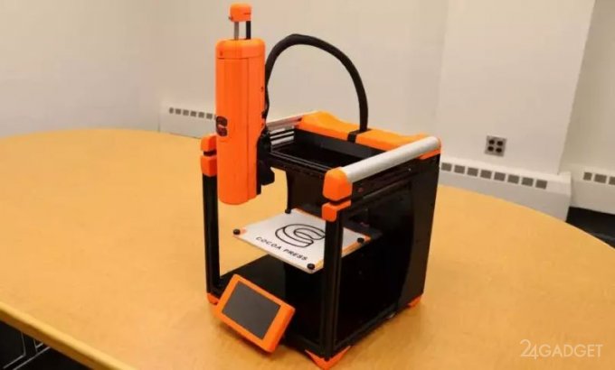 Шоколадный 3D-принтер через месяц выйдет в продажу (видео)