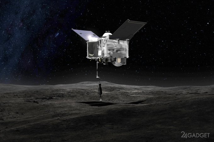 Учёные NASA нашли воду в прилетевших на Землю образцах с астероида Бенну (3 фото)