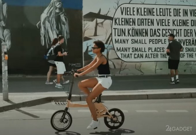 Электровелосипед Pop Cycle подстраивается под владельца (видео)