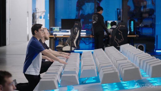 Alienware создала 5-метровую клавиатуру и гигантскую мышь (2 фото + видео)