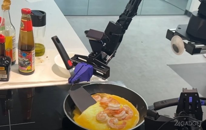 Робот ALOHA перенимает у людей навыки кулинарии и кухонной рутины (видео)