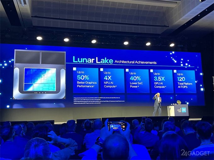 Intel представила мобильные процессоры Lunar Lake, которые выйдут осенью (3 фото)