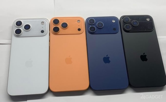 Макеты всех версий iPhone 17 показались на фото в новых цветах (4 фото)