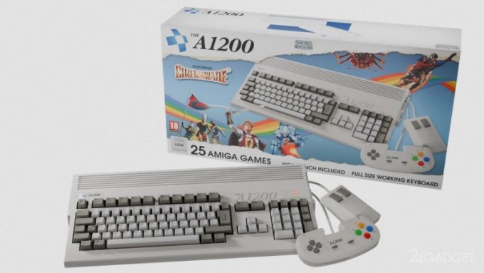 Retro Games выпустила THEA1200 — полноразмерную реплику культового Amiga 1200 (3 фото)