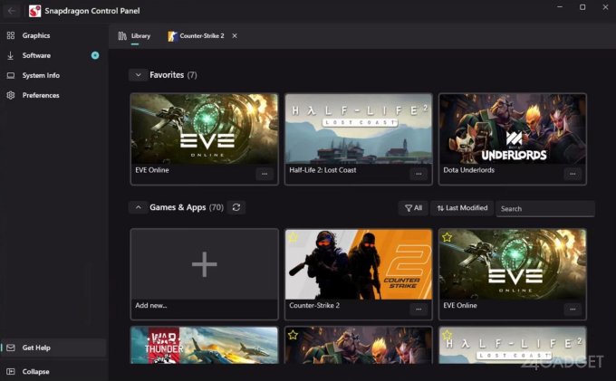 Qualcomm выпустила игровое ПО для процессоров Snapdragon X Elite