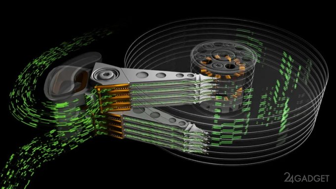 Seagate создала магнитный диск на 6,9 Тбайт — из таких можно создать HDD на 55–69 Тбайт