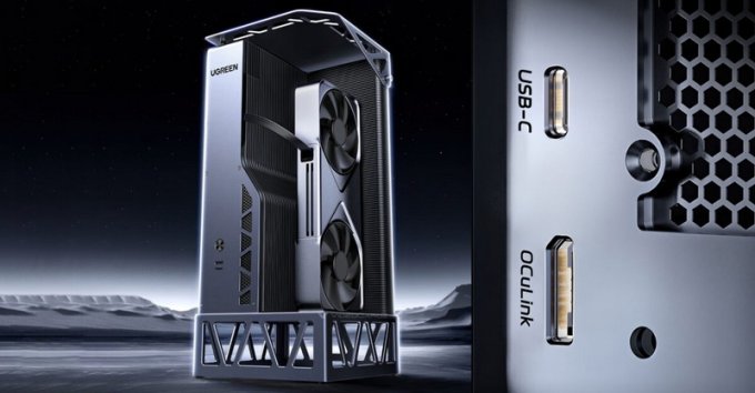 Ugreen представила внешний корпус для видеокарт LinkStation — OCuLink, USB4 и встроенный БП на 850 Вт (6 фото)