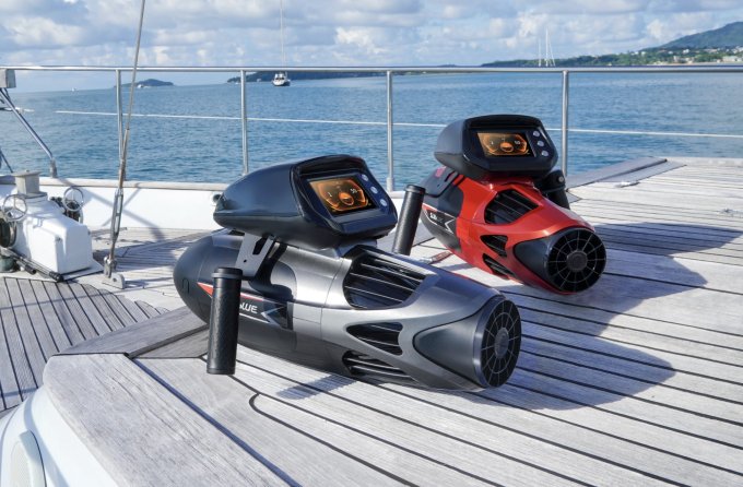 Подводный скутер Vapor может разгоняться до 10 км/ч