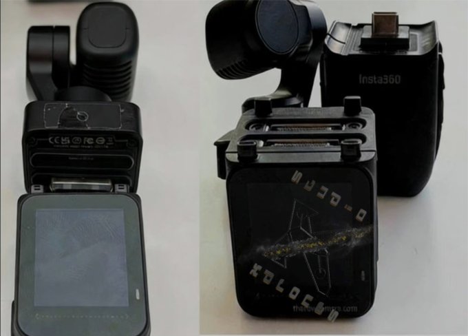 Дизайн модульной камеры Insta360 Pocket раскрыт до анонса (3 фото)